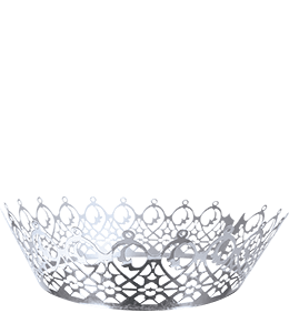 Couronne Dentelle Argent