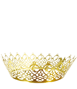 Couronne Dentelle Or