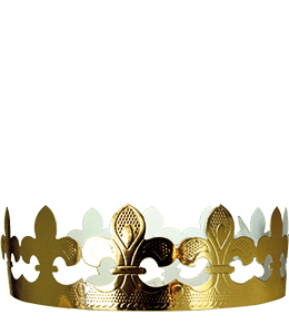 Couronne Fleur de Lys Or