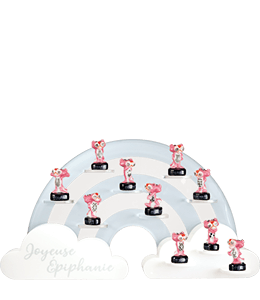Présentoir Arc-en-Ciel La Panthère Rose Design