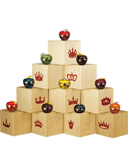 Présentoir Cubes Tomber dans les Pommes