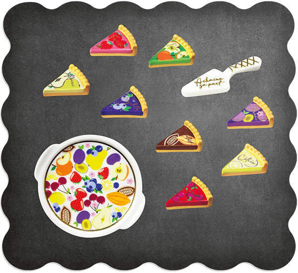 Alcara - Collection de fèves épiphanie 2026 : À chacun sa part