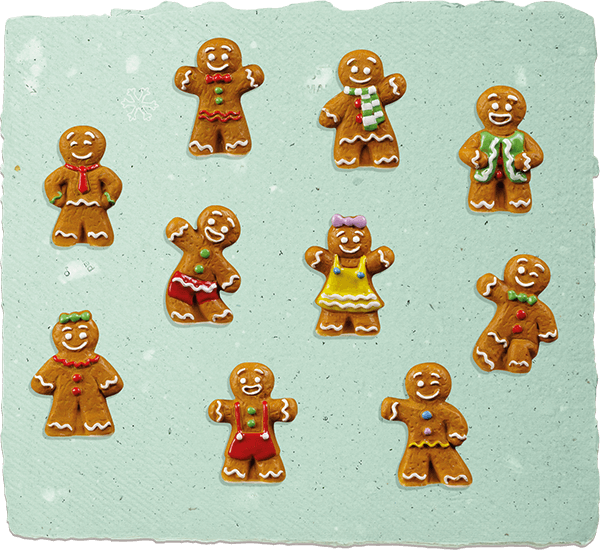 Alcara - Collection de fèves épiphanie 2026 : Happy pains d'épices