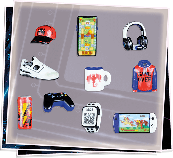 Alcara - Collection de fèves épiphanie 2026 : Le monde des ados