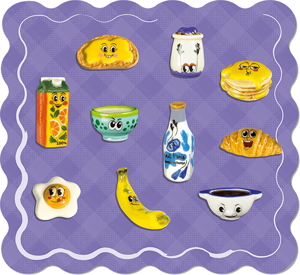 Alcara - Collection de fèves épiphanie 2026 : Matin bonheur