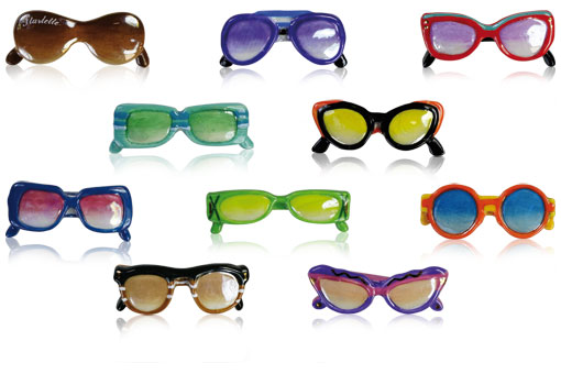 Alacara - Série de fèves Épiphanie 2020 - Lunettes de Starlettes