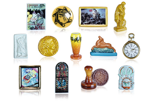 Fèves Alcara - Épiphanie 2022 - Pièces de Collections Musées de France