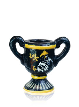 Les 12 Travaux D'Hercule - Collection de 12 fèves en porcelaine patinée - Alcara épiphanie 2023
