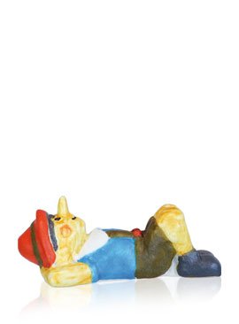 Sacré Pinocchio - Collection de 10 fèves en porcelaine mate - Épiphanie 2023 - Alcara