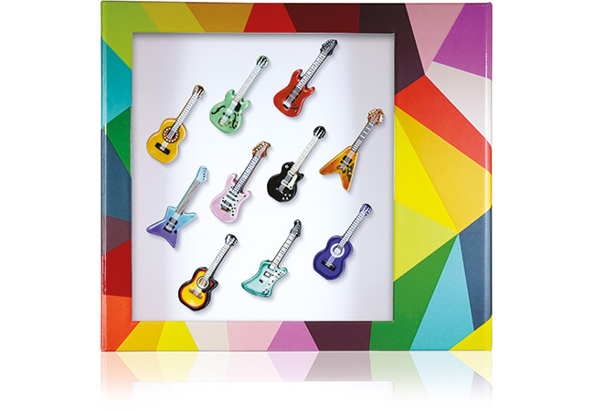 Coffret Origami collection guitares