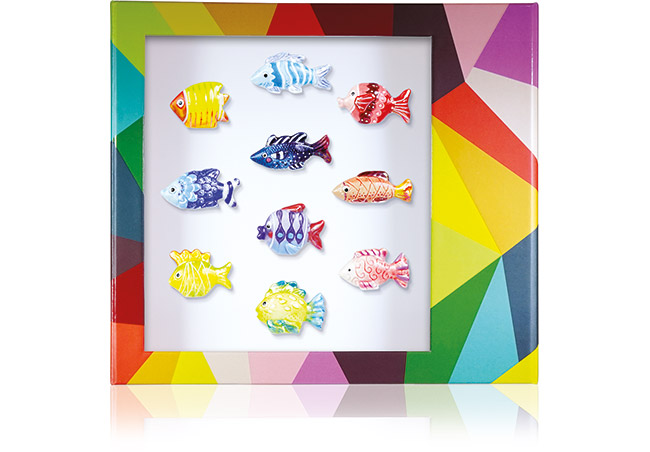 coffret origami collection aqua couleurs Alcara