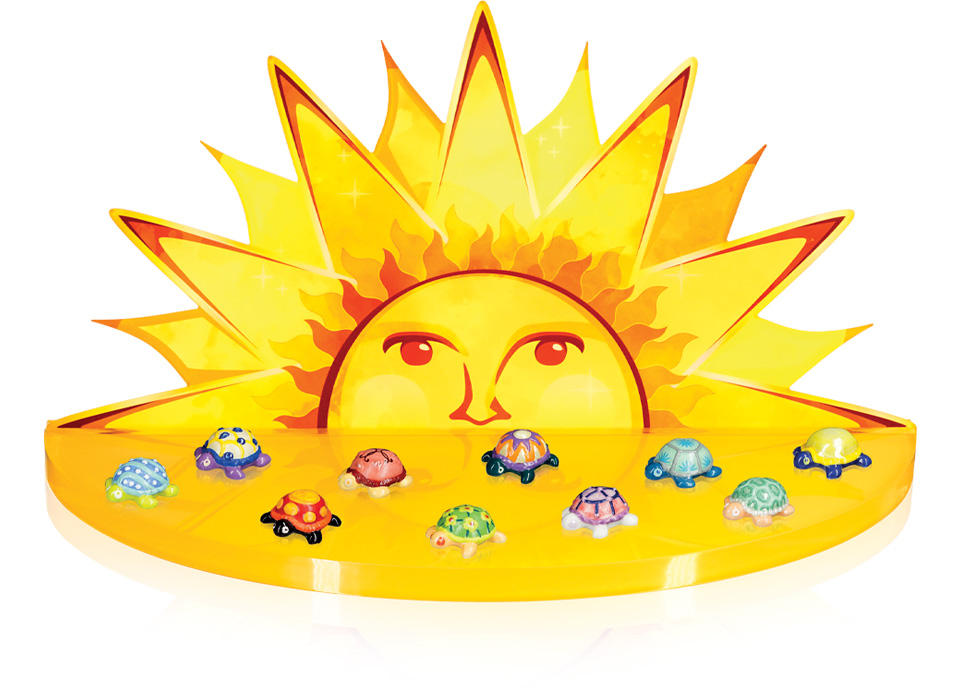 Tous les présentoirs pour les nouvelles collections de fèves Le Roi Soleil pour l'Épiphanie 2027.