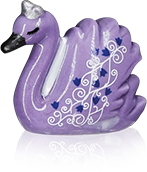 Fève Aclara Épiphanie 2027 - Cygnes Majestueux