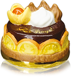 Fève Aclara Épiphanie 2027 - Douceurs Orange & Chocolat