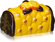 Fève Aclara Épiphanie 2027 - Douceurs Orange & Chocolat