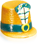 Fève Aclara Épiphanie 2027 - Les Chapeaux Plumes Prestige