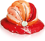 Fève Aclara Épiphanie 2027 - Les Chapeaux Plumes Prestige