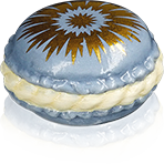 Fève Aclara Épiphanie 2027 - Macarons Célestes