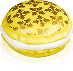 Fève Aclara Épiphanie 2027 - Macarons Célestes