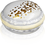 Fève Aclara Épiphanie 2027 - Macarons Célestes